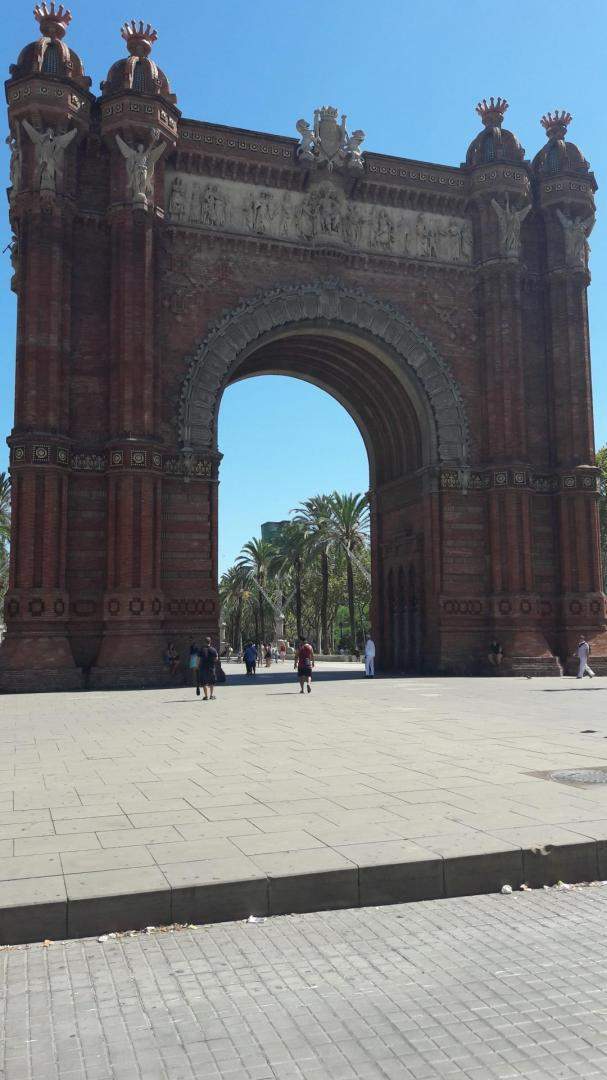 Arc de Triomphe Barcelone Perpignan