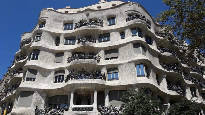 Casa Milà Gaudí Barcelone