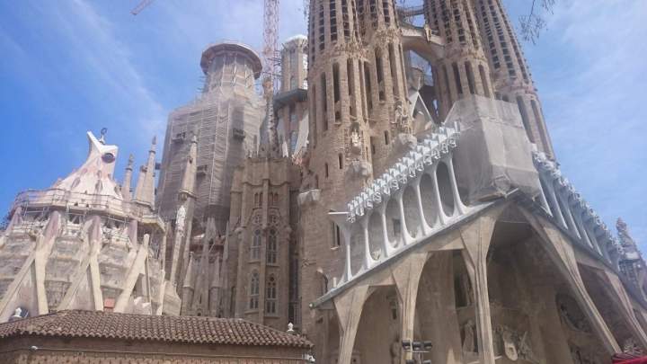 Chevet église Barcelone Perpignan
