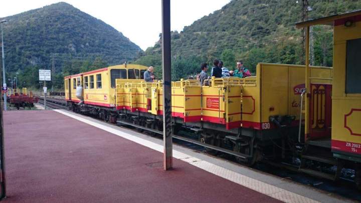 Courbe ferroviaire Perpignan