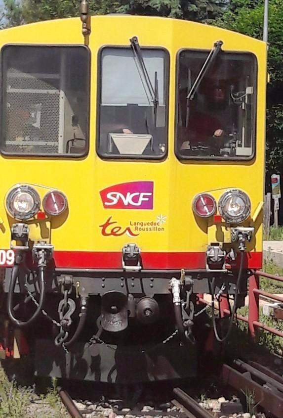 Descente train Perpignan