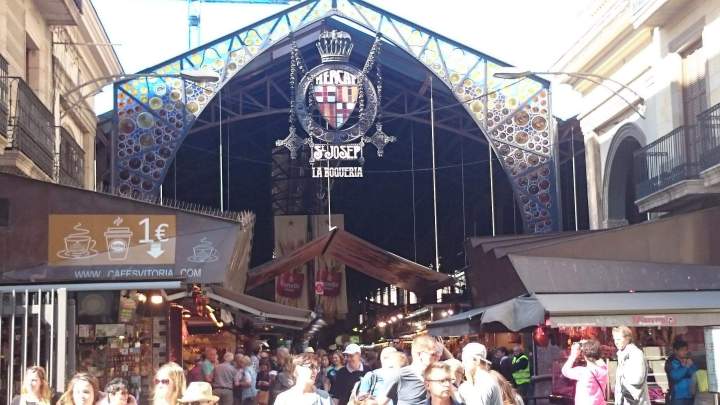 Halles Boqueria Barcelone Perpignan