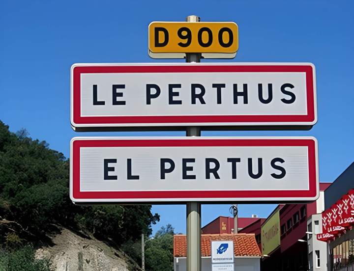 Perthus frontière Espagne Perpignan